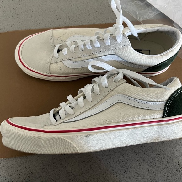 Vans Sk8-Hi 'Retro Sport - Marshmallow Kombu Green Size M7.5 W9 - Picture 7 of 8